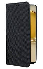 Кожен калъф тефтер и стойка Magnetic FLEXI Book Style за Huawei P50 Pro JAD-AL50 / Huawei P50 Pro JAD-LX9 / Huawei P50 Pro JAD-AL00 черен 